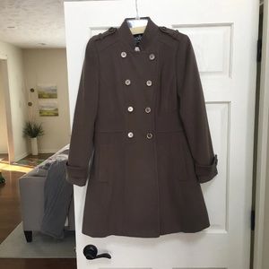 Wallis Peacoat- Beautiful Taupe Color.